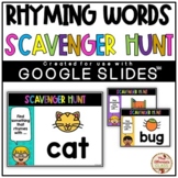 Scavenger Hunt (Rhyming Words) - DIGITAL {Google Slides™/C