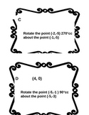 Scavenger Hunt- Rotations about Points in the Coordinate Plane