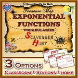 Scavenger Hunt {School/Home/Stations} - Exponential Functi