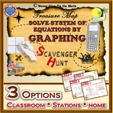 Scavenger Hunt {School/Home/Stations}-Solve System of Equa