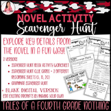 Scavenger Hunt Tales of a Fourth Grade Nothing, Clue Cards