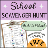Scavenger Hunt in School Building | Rainy Day Activity | E