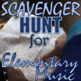 Scavenger Hunt for Elementary Music - Outdoor Found Sounds