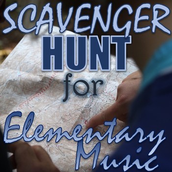 Preview of Scavenger Hunt for Elementary Music - Outdoor Found Sounds - Distance Learning