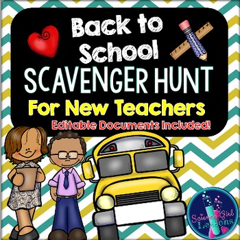 Preview of Scavenger Hunt for New Teachers