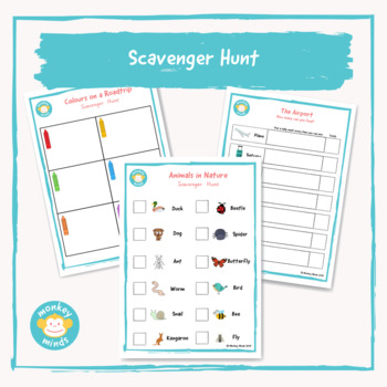 Preview of Scavenger Hunt templates