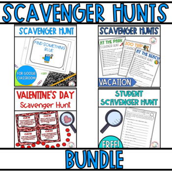 Preview of Scavenger Hunts Bundle