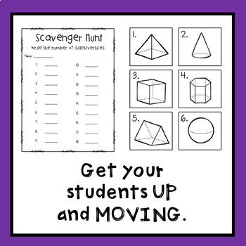 Scavenger Hunts Math Activities Bundle by Teacher Space | TpT