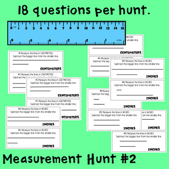 Scavenger Hunts Math Activities Bundle by Teacher Space | TpT