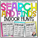 Scavenger Hunts - Indoor - Search and Find Printables
