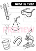 Science lab equipment worksheet - Naming and Coloring | TpT