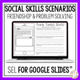 Scenario Cards For Social Skills Problem Solving & Friendship