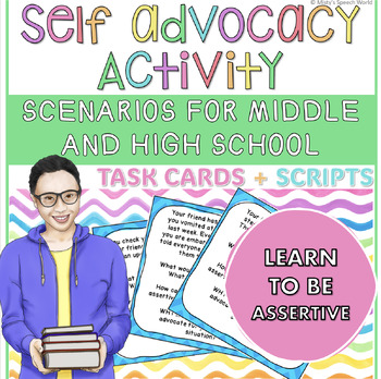 Preview of Self Advocacy Activities - Social Skills for Middle and High School