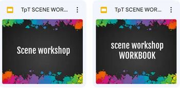 Preview of Scene Workshop and Workbook Bundle