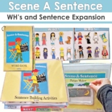 Scene a Sentence: Create a Picture Scene and Write