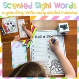 Sight Word Center with Scented Markers {EDITABLE}