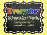 Schedule Cards