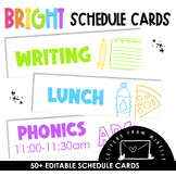Schedule Cards - BRIGHT Theme