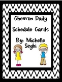 Schedule Cards - Chevron