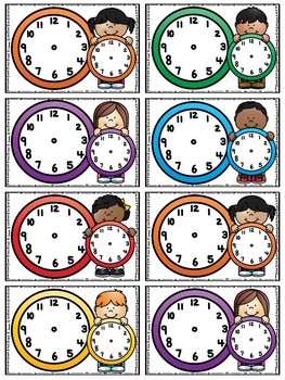 Schedule Cards (Cuties Kids) - 28 Programmable Cards by Kindergarten ...