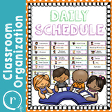Kid Friendly Daily Schedule Polka Dots