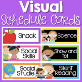 Schedule Cards - Editable - Visual Daily Timetable