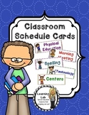Schedule Cards for Bulletin Boards