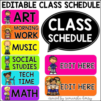 schedule clipart