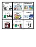 Schedule / Communication Icons for Pre-K / K setting