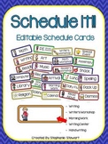 Schedule It! (Primary Schedule Cards)