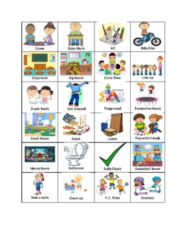 Schedule PEC icons by lynsie Provost | Teachers Pay Teachers
