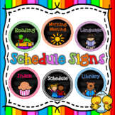 Schedule Signs