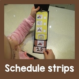 Schedule Strips for Classroom Management