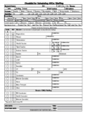 Scheduling ARDs IEP Staffing Meetings Checklist Form Diagn