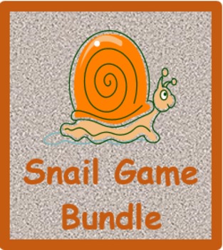 Preview of Schnecke (Snail Game in German) Vocabulary Bundle