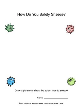 Preview of Schnoozle Activities - What's The Safest Way to Sneeze?