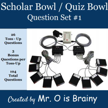 Preview of Scholar Bowl / Quiz Bowl Question Set #1