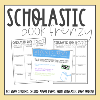 Preview of Scholastic Book Frenzy!