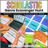Scholastic Book Genre Hunt | Scholastic Book Order Flyers 