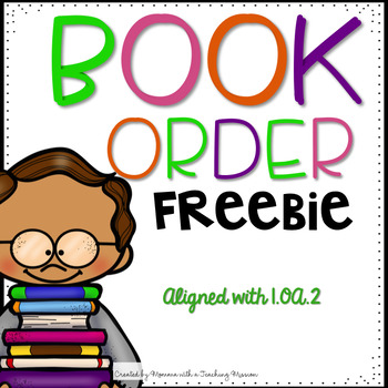 Preview of Scholastic Book Order 1.OA.2 FREEBIE