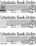 Scholastic Book Order- Class Code