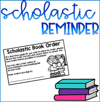 Traxler, Julie / Scholastic Book Club Orders
