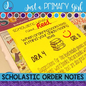 Preview of Scholastic Book Orders