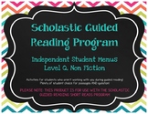 Scholastic Guided Reading Short Reads Nonfiction Menu Level Q