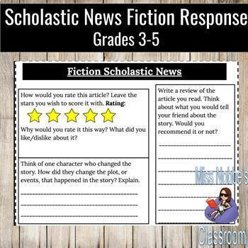 Scholastic News article for Alphaboxes from Dan's class.