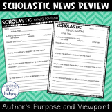 Scholastic News Review: Author's Purpose and Viewpoint