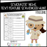 Scholastic News Text Feature Scavenger Hunt {FREEBIE}