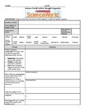 Scholastic Science World magazine graphic organizer template