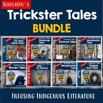 Preview of Scholastics: Trickster Tales Lessons MEGA BUNDLE - Inclusive Learning