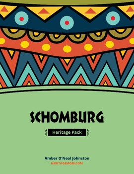 Preview of Schomburg Heritage Pack - African American History Lesson Guide